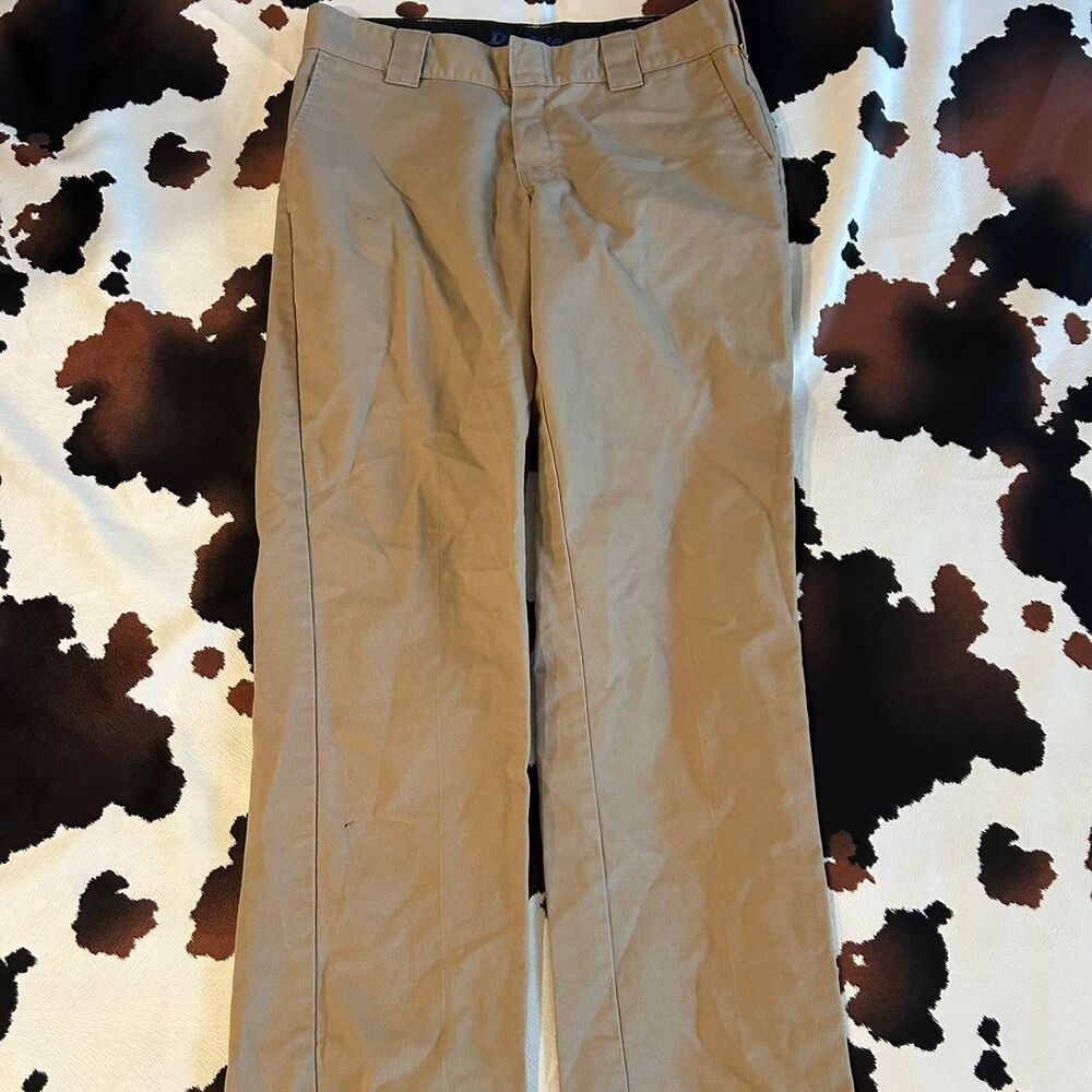 Dickies Men's Tan and Cream Trousers